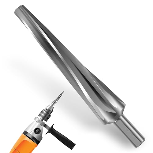 Joytrace 7 Degree Ball Joint Tapered Reamer 6542 Multi-Use Shank Drilling Tools 1-1/2 Per Foot High-Speed Tool Tapered Reamer Tie Rod