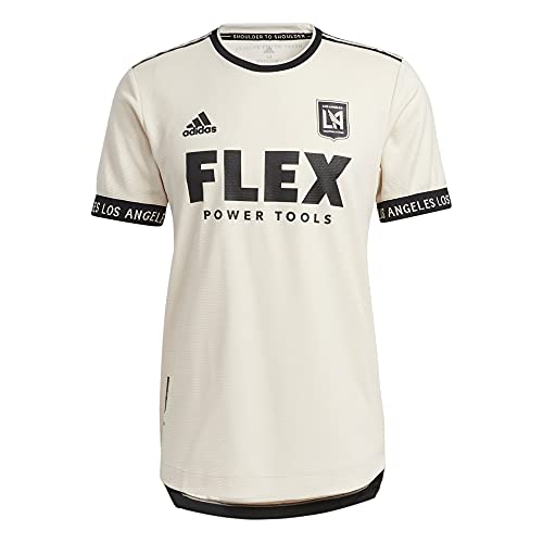 Amazon.com: adidas 2021-22 LAFC Authentic Away Jersey - Beige