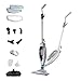 Ariete 4175 Steam Mop Foldable 10 in 1, Scopa a Vapore Pieghevole, 1500 Watt, 10 funzioni in 1, Kit accessori, Capacità 350 cc, Bianco/Azzurro immagine