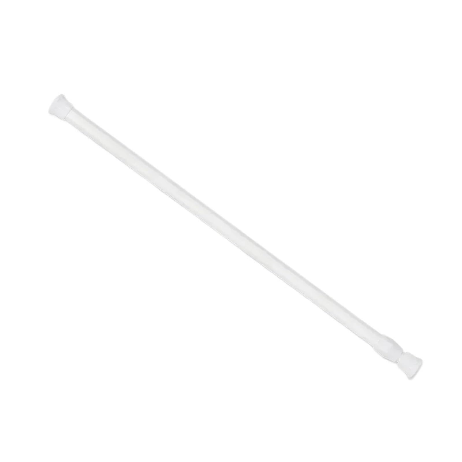 Tension Rod Adjustable Metal Curtain Rod Spring Loaded Extendable Telescopic Poles No Drilling Hanging Rods(40-70cm)