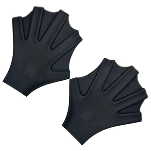 Palas de natación - Palas de entrenamiento | Guantes de natación | Palas de mano | Equipo de entrenamiento | Palas de natación de silicona ajustables para natación, buceo, esnórquel, competición