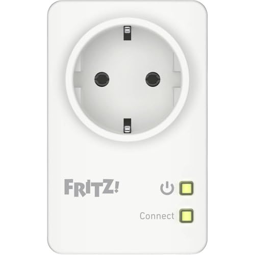 FRITZ!Smart Energy 200 | intelligente Steckdose | Energieverbrauch messen & sparen | schaltbar per App oder Zeitplan | mit FRITZ!Box kompatibel, keine Bridge notwendig | hohe Reichweite