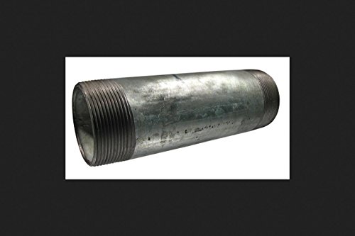 BK Products Southland 3 in. MPT Galvanized Steel Close Nipple