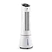 Produktbild Klarstein Skyscraper Ice - 4-in-1 mobiles Klimagerät: Luftkühler, Ventilator, Luftbefeuchter & Luftreiniger, 210 m³/h, Wassertank: 6 L, 30 Watt, Oszillation, Ionisator, Timer, Fernbedienung, weiß