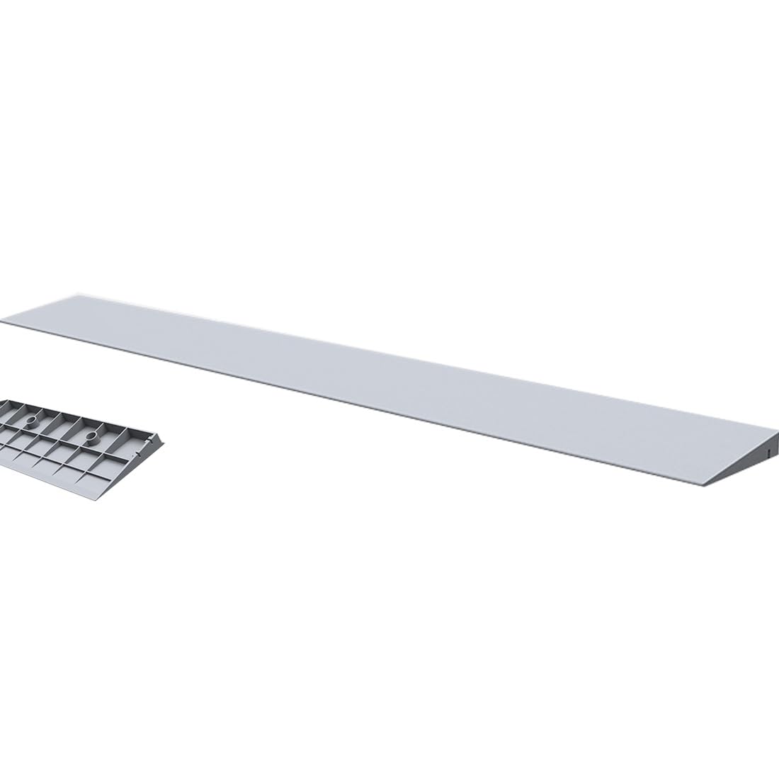 Rampas para Umbrales De Puertas, para Sillas De Ruedas, Escalones, Scooters De Movilidad, Rampas para Umbrales De Entradas(Gris,50x30x11cm(LxWxH))