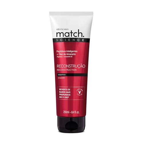 SHAMPOO MATCH SCIENCE RECONSTRUÇÃO, 250ML