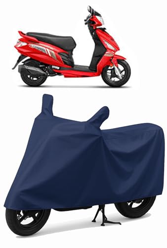 Image of CoverRide Heavy Duty Waterproof Scooty & Bike Cover for Hero Maestro Edge 125 - UV Resistant, Dustproof & Rain Protection, All-Weather Outdoor Cover for Bikes & Scooty with Buckle Straps