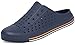 SAGUARO Clogs Pantoletten Herren Hausschuhe Damen Atmungsaktiv Licht Strand Schuhe Sommer rutschfeste Gartenschuhe Blau Gr.45