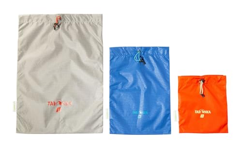 Tatonka Packbeutel Stuff Sack Set (3 Stück) - Leichtes Packtaschen-Set in DREI verschiedenen...