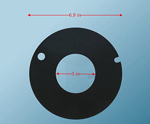 Image of 385311462 and 385316140 RV Toilet Rubber Seal Toilet Flush Ball Seal for Do-Metic Sealand M-ansfield VacuFlush RV Camper Toilet, Compatible with 510 /506+, 510+ /1006, 1008 /EcoVac, 511H(2 Pieces)