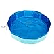 Hundepool Faltbar Planschbecken Faltbar Hunde Pool hundebadewanne Hundeplanschbecken zur Abkühlung Tragbar Hundebecken Katzenpool Hunde Planschbecken für Kleine Hunde 50×10CM