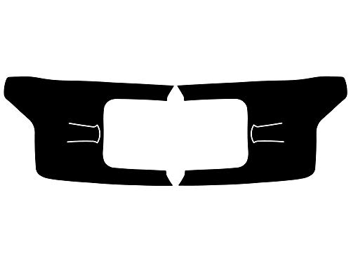 Rvinyl Headlight Tint Covers Compatible with Ford F-150 2018-2020 - Blackout Smoke