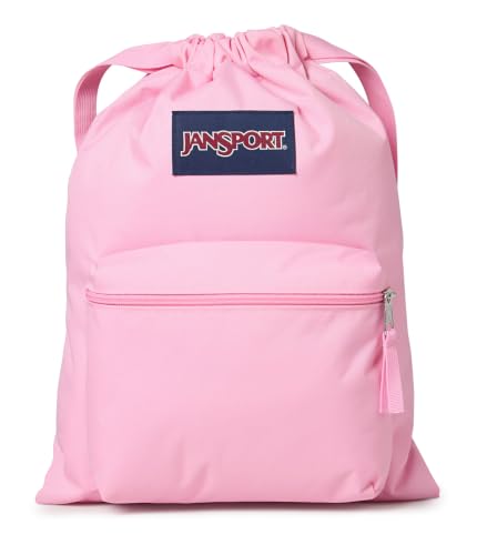 Image of JanSport Draw Sack - Adjustable Drawstring Gym /Travel Bag | Ultra-lightweight and famously durable, the JanSport Draw Sack is your ultimate grab-and-go bag for daily essentials.