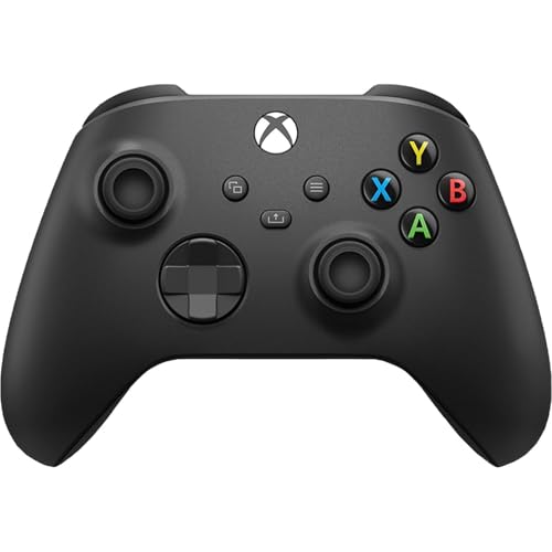 Xbox Core Wireless Controller – Carbon Black (Renewed Premium)