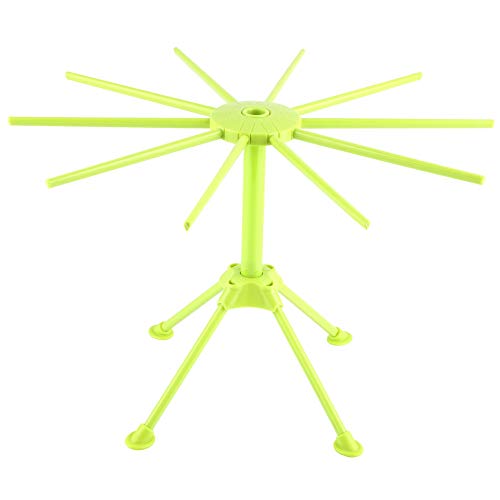 Noodle Spaghetti Pasta Drying Rack Stand Dryer Foldable Noodle Drying Rack Kitchen ToolYellow