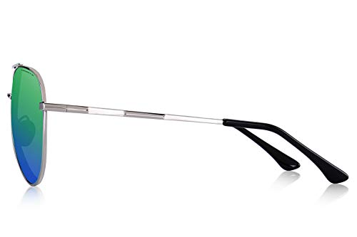 MERRY'S Mens Polarized Sunglasses for Women Aviation Frame HD Polarized Sun glasses for Men Driving S81384