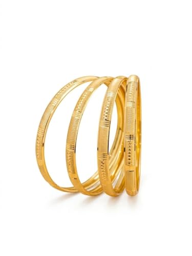 Image of Zeraki Jewels Women's Traditional Gold Plated Bangles Set | Elegant Designer Kada Bangles | Classic Ethnic Jewellery for Women & Girls | Perfect for Wedding, Festive & Daily Wear