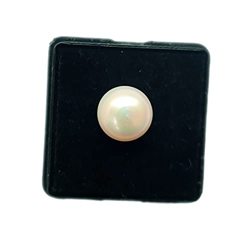 Perle blanche ronde 6.25 Ratti en cabochon un cadeau précieux pour des moments uniques