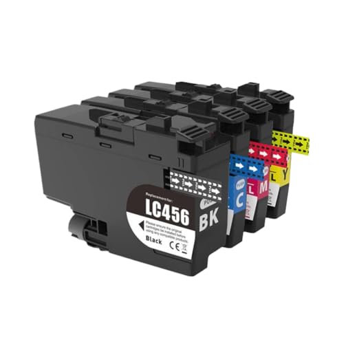 Tinta compatible LC456 para impresora Brother MFC-J4340DW ideal para tareas escolares y oficina