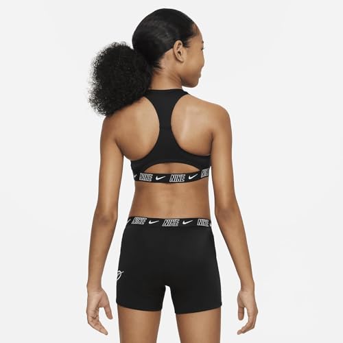 Nike Swim Big Kids' (Girls') Racerback Bikini & Shorts Set (Black, NESSE727-001) Size Small2