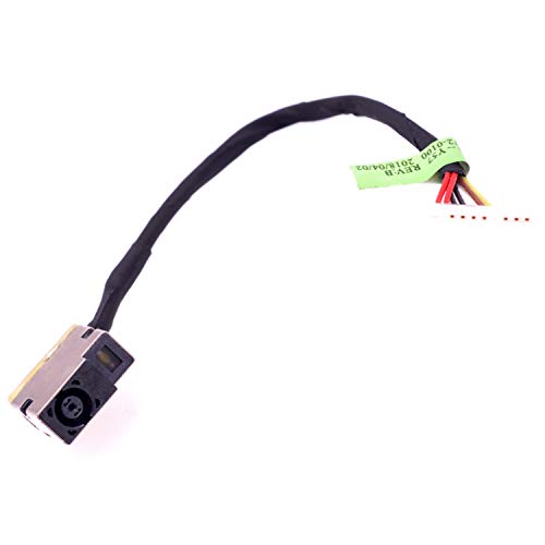Cable puerto de carga HP 799736-Y57 conector DC Jack repuesto para notebook 15-AY 3