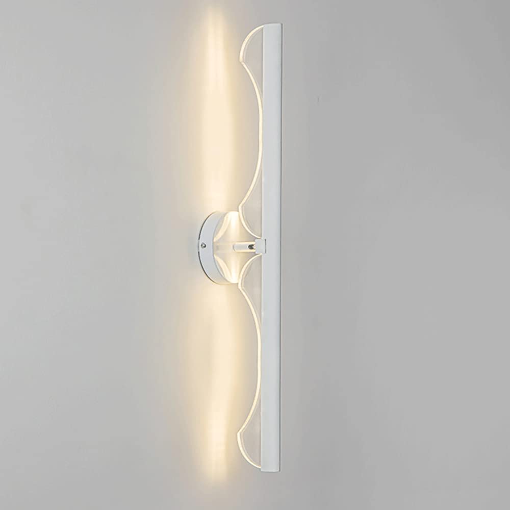 Nowoczesna lampa czołowa Led 12 W z funkcją regulacji obrotu o 360° 180°, kreatywne długie oświetlenie ścienne do toaletki, prosta metalowa lampa ścienna z kloszem