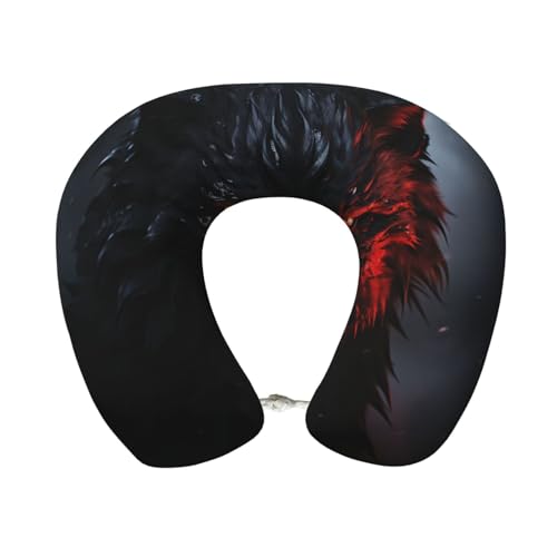 Almohada de espuma viscoelástica para cuello viaje miniatura 1
