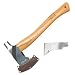 Produktbild Xforst Axt Beil Hammeraxt Mauererhammer, mit Hickory Stiel 0,95Kg 39cm Modell AH802