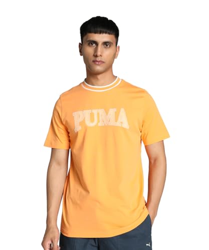 Image of Puma Men's Cotton Regular Fit T-Shirt