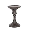 Sungmor Rustic Cast Iron Pillar Candle Holder 59 Tall Vintage Candlestick Holders Table Centerpiece Metal Candle Holder Farmhouse Candle Stand for Fireplace Shelf Home Decor