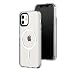 Produktbild RhinoShield Clear Case kompatibel mit MagSafe für [iPhone 12/12 Pro]|Überragende Magnetstärke, Vergilbungsresistenz, Kristallklar, optimaler Schutz und personalisierbar - Schwarz Kamera-Ring