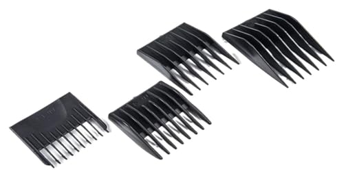 Ensemble de peignes de guidage de remplacement for tondeuse à cheveux Moser série 1400, 4 pièces, accessoires de peigne de limite for tondeuse de barbier
