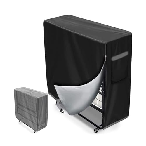 condinggen Zustellbett-Aufbewahrungshülle, Klappbett-Aufbewahrungshülle mit Reißverschluss, wasserdichte Universal-Zustellbett-Schutzhülle, robuste Klappbett-Aufbewahrung mit Kordelzug L84xB33xH107cm condinggen Zustellbett-Aufbewahrungshülle, Klappbett-Aufbewahrungshülle mit Reißverschluss, wasserdichte Universal-Zustellbett-Schutzhülle, robuste Klappbett-Aufbewahrung mit Kordelzug L84xB33xH107cm