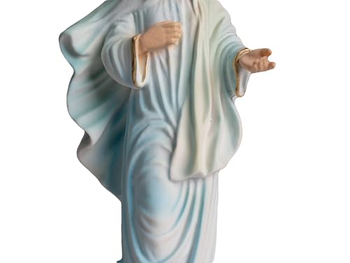 Estatua Nuestra Señora de Medjugorje 8 pulgadas miniatura 5