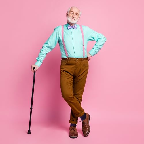 Rambutan Men's Space Collection Bamboo Rayon Seamless Dress Socks, Multi-Color4