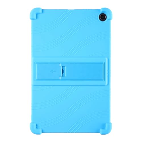 Waillynice 耐衝撃ソフトシリコンキッズカバー Amazon Fire Max 11 ケース 11インチ タブレット PC キックスタンド Fire Max 11インチ 2023 ケース (スカイブルー、Fire Max 11 2023用)