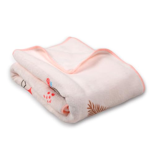 Mee Mee Micro Fiber Baby Bath Towel for New Born | Wash Cloth, Quick Absorbent, Extra Soft Cotton Towels for Kids/Toddlers/Infants/Babies, Pack of 1, Pink 70X110 CM