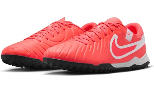 Nike Nike Men's Tiempo Legend 10 Academy TfSneaker, Hot Lava White, 10 US
