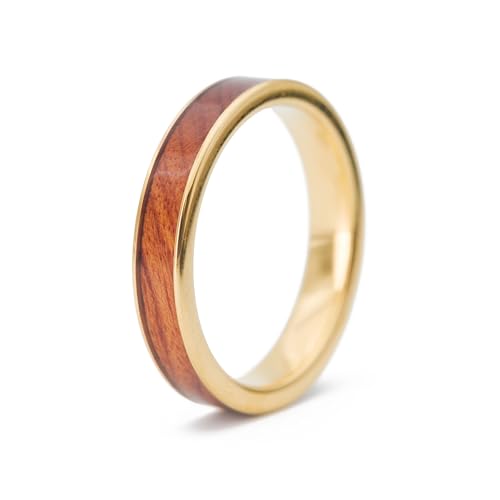 fablano Holzring Gold 52 (16.6mm)