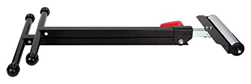 PERFORMANCE TOOL Roller Support Stand, Max Load: 132lbs (60Kg), Height: 27" to 43" (69-109cm), Width: 11" (28cm) - Image 4