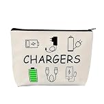 Travel Cable Organizer Bag, Waterproof Charger Bag for Electronics Accessories, Portable Charging Cable Storage Pouch for Backpack, All-in-One Gadget Organizer for Women and Men, Perfect for Travel