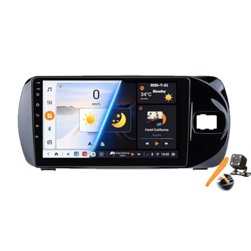 Pantalla para Vitz 2016-2020 con Android 15.0 y Carplay inalámbrico Y600s