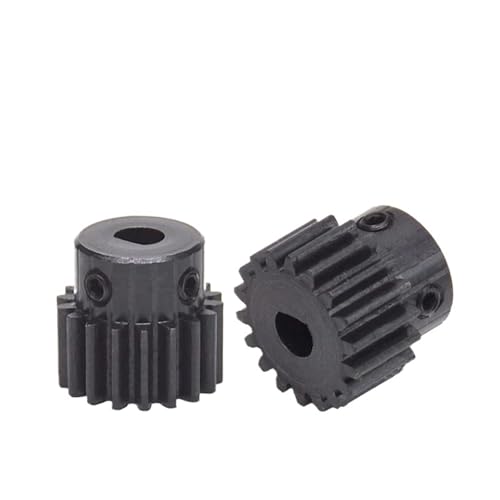 Engrenage de transmission anti-patinage 16 dents trou en D 8x7mm acier 45#