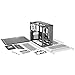 Mechanic Master C34Pro Compact Desktop PC Case with Carry Handle | 360mm AIO Support, ATX/E-ATX (27cm Width), Long GPU Compatibility, Modular Design & Switchable 5-Slot Mode(Moonlight Silver)