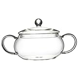 ROMISBABA Olla de Vidrio Transparente con Tapa Cacerola para Estofados y Leche Resistente para Cocina y Estufas Eléctricas
