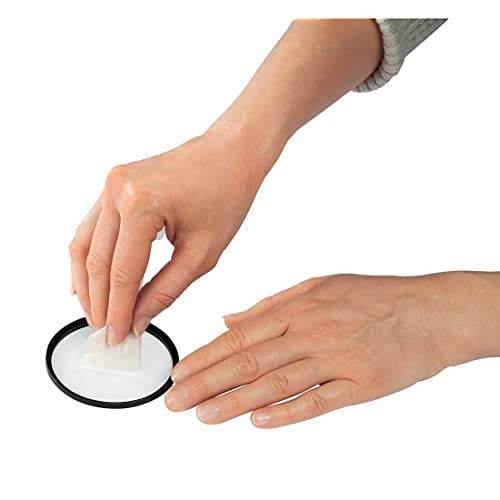 Hama Optik Reinigungspapier (Linsenreinigungspapier, T&uuml;cher zur Reinigung von Kameralinse, Objektiv, Filter, auch f&uuml;r Ferngl&auml;ser, Brillen, Reinigungst&uuml;cher f&uuml;r empfindliche Oberfl&auml;chen) 150 St&uuml;ck