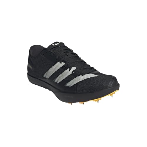 adidas Mens Adizero Lj Running Sneakers Shoes - Black - Size 4 M2