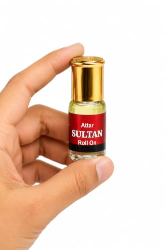 Image of Formless Sultan 3ml Attar Unisex - Premium Royal Fragrance Oil, Long Lasting Alcohol-Free Perfume, Rich Warm Woody Spicy Scent, Pocket Size Roll-On, Travel Friendly Daily Wear & Special Occasions