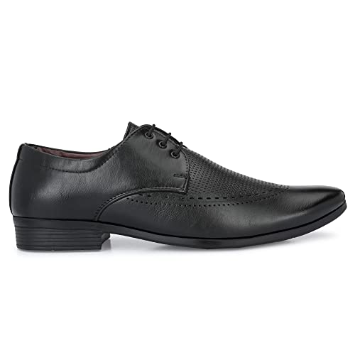 Image of Formal Stylish Lace-up Derby Shoe for Men