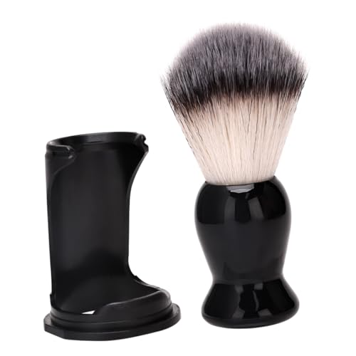 TOVINANNA Shaving Brush Set for Men Beard Brush with Holder Kit for Grooming Routine